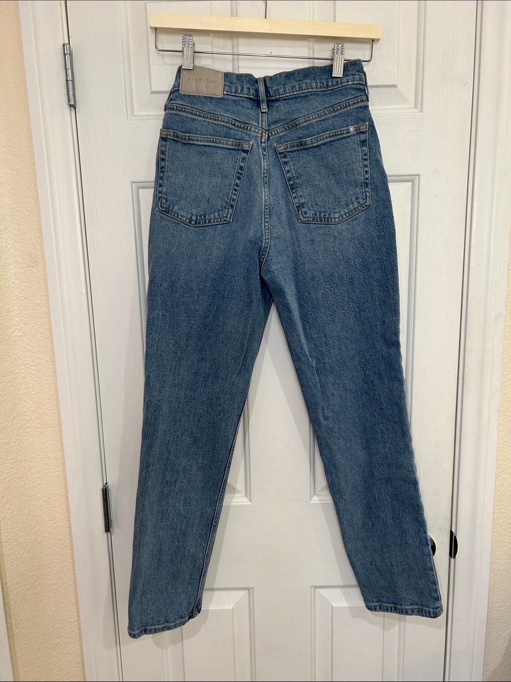 Everlane The Original Cheeky Jean Crop Organic Cotton Size 25 Blue - Picture 8 of 10